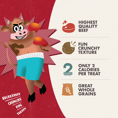 Fromm Crunchy O's Pot Roast Punchers Dog Treats - Beef & Pork - 26oz Bag